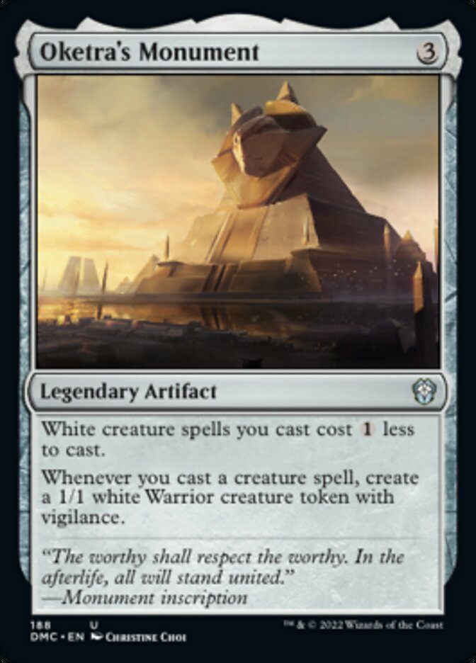 Oketra's Monument [Dominaria United Commander] | Grognard Games