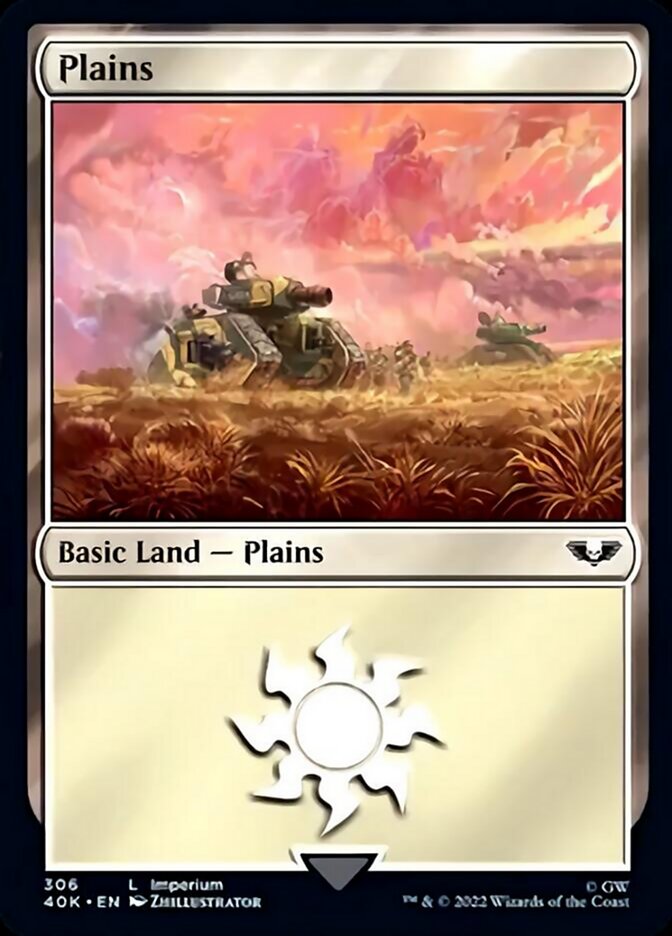 Plains (306) [Universes Beyond: Warhammer 40,000] | Grognard Games