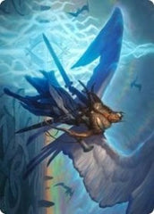 Righteous Valkyrie Art Card [Kaldheim: Art Series] | Grognard Games