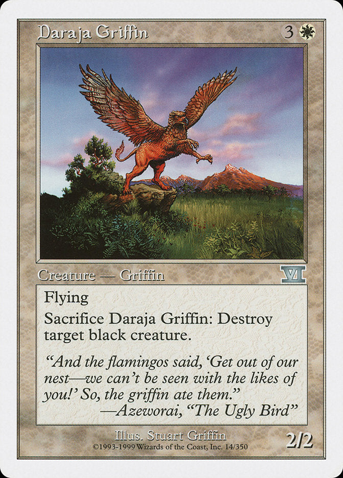 Daraja Griffin [Classic Sixth Edition] | Grognard Games