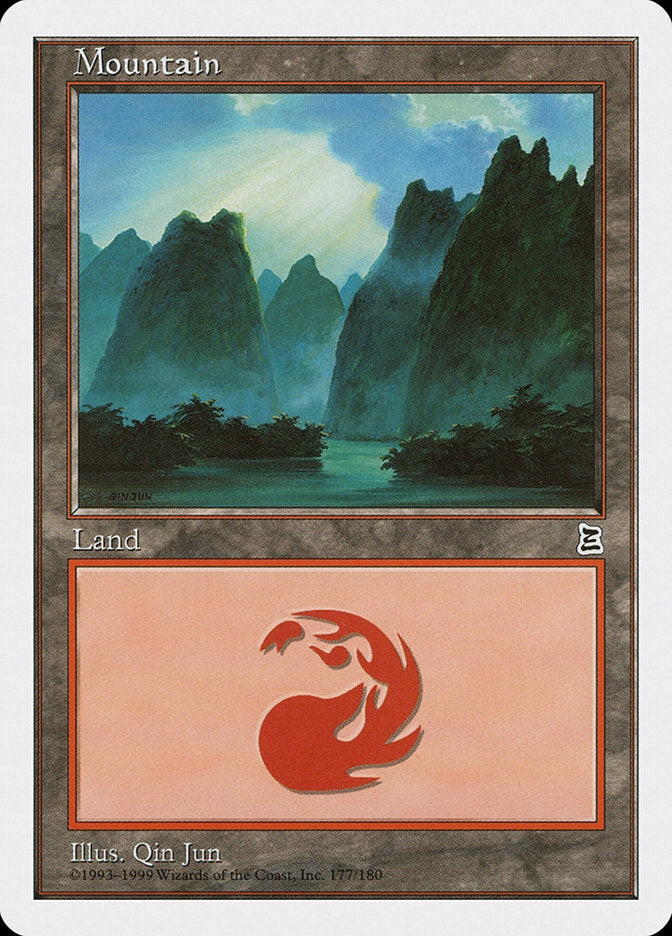 Mountain (177) [Portal Three Kingdoms] | Grognard Games