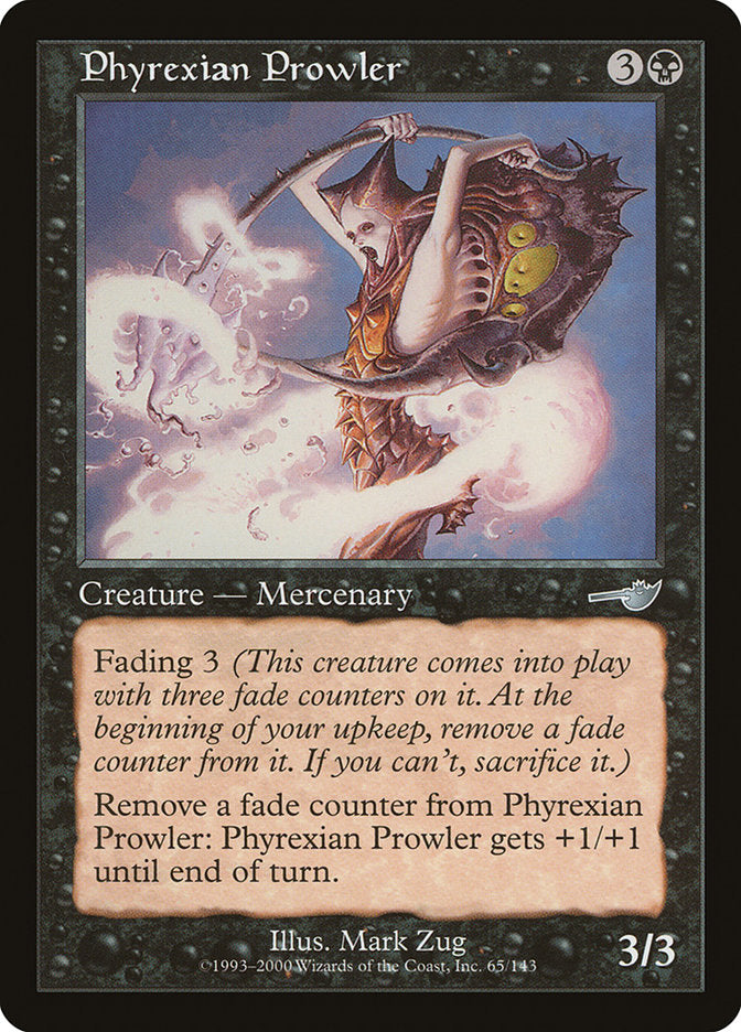 Phyrexian Prowler [Nemesis] | Grognard Games