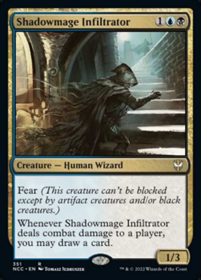 Shadowmage Infiltrator [Streets of New Capenna Commander] | Grognard Games