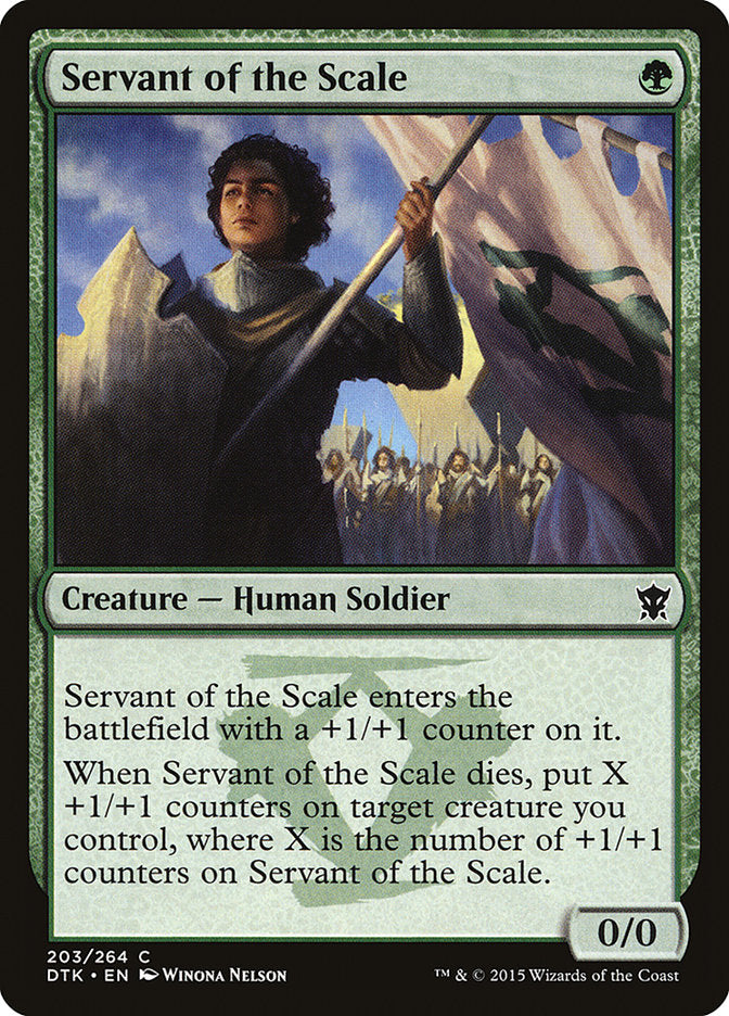 Servant of the Scale [Dragons of Tarkir] | Grognard Games