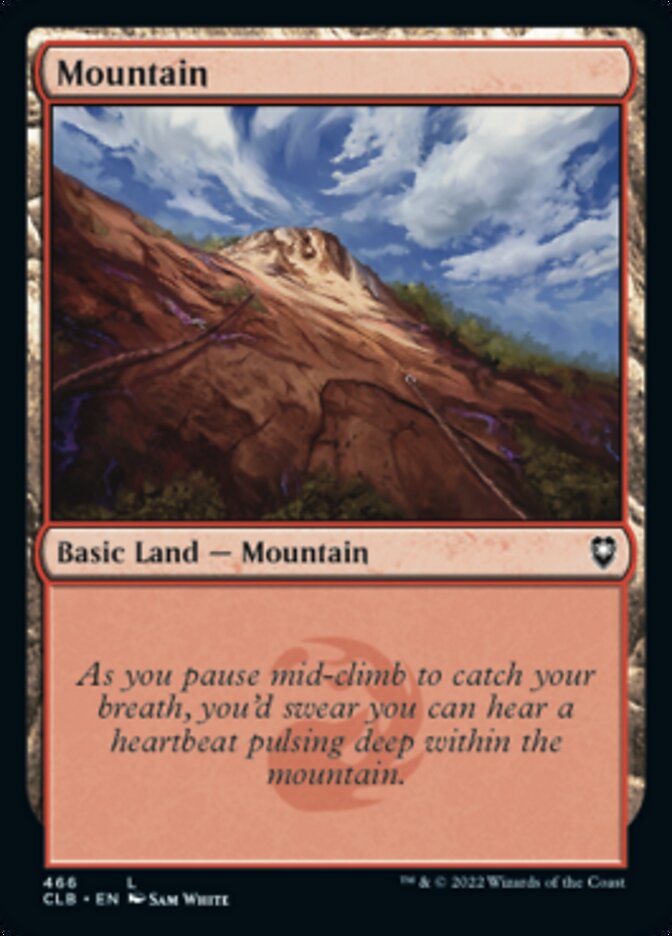 Mountain (466) [Commander Legends: Battle for Baldur's Gate] | Grognard Games