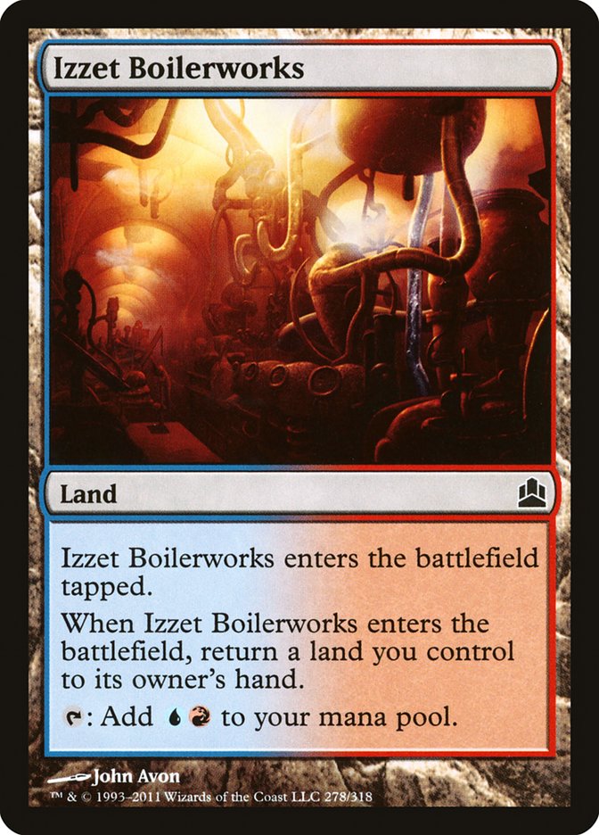 Izzet Boilerworks [Commander 2011] | Grognard Games