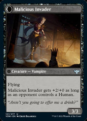 Innocent Traveler // Malicious Invader [Innistrad: Crimson Vow] | Grognard Games