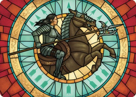 Tori D'Avenant, Fury Rider Art Card [Dominaria United Art Series] | Grognard Games
