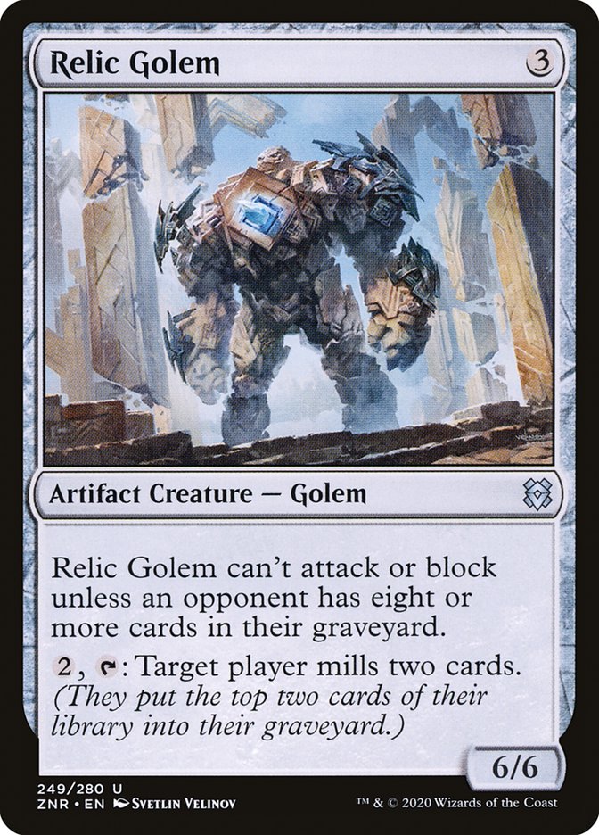 Relic Golem [Zendikar Rising] | Grognard Games