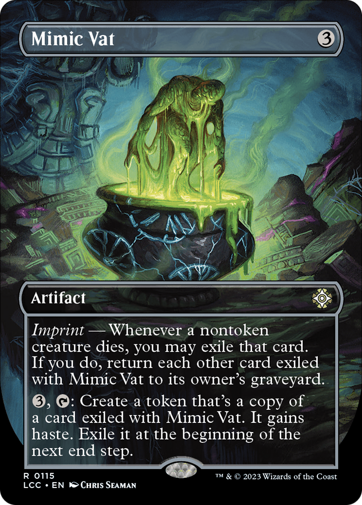 Mimic Vat (Borderless) [The Lost Caverns of Ixalan Commander] | Grognard Games