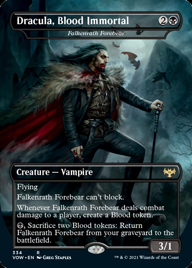 Falkenrath Forebear - Dracula, Blood Immortal [Innistrad: Crimson Vow] | Grognard Games