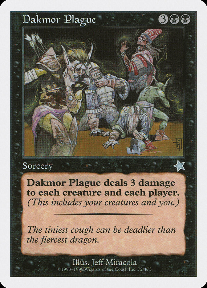 Dakmor Plague [Starter 1999] | Grognard Games