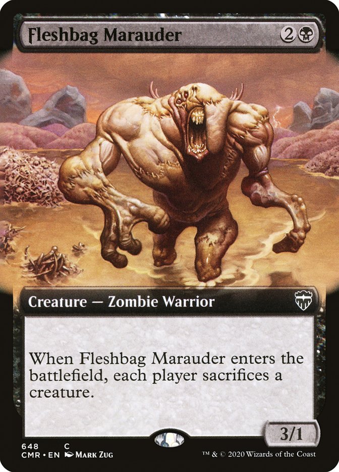 Fleshbag Marauder (Extended) [Commander Legends] | Grognard Games