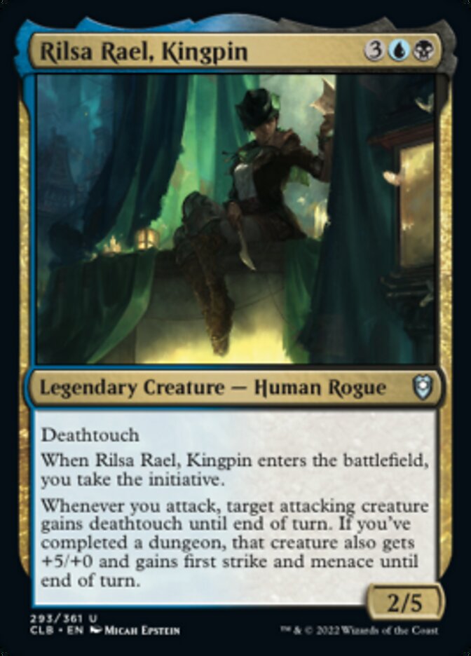 Rilsa Rael, Kingpin [Commander Legends: Battle for Baldur's Gate] | Grognard Games