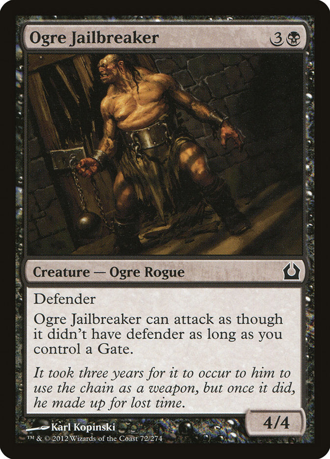 Ogre Jailbreaker [Return to Ravnica] | Grognard Games