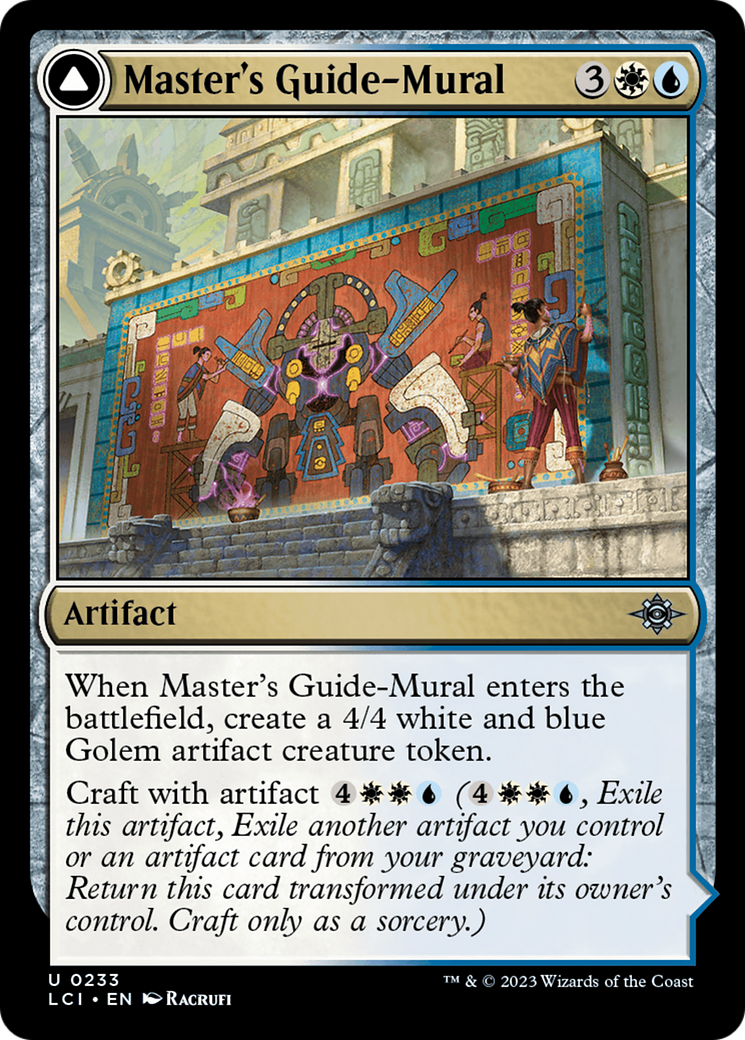 Master's Guide-Mural // Master's Manufactory [The Lost Caverns of Ixalan] | Grognard Games