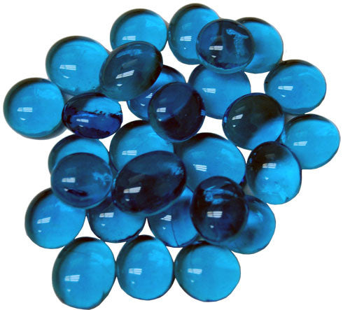 CHX01136 Crystal Light Blue Gaming Stones | Grognard Games