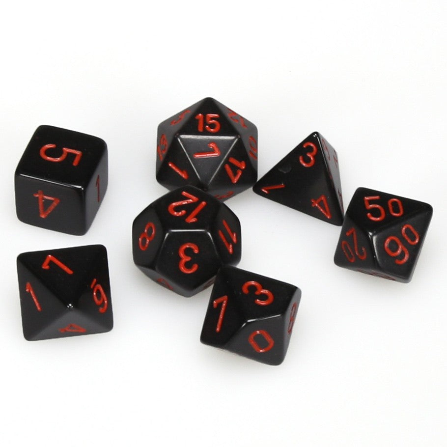 CHX25418 Opaque Black/red | Grognard Games
