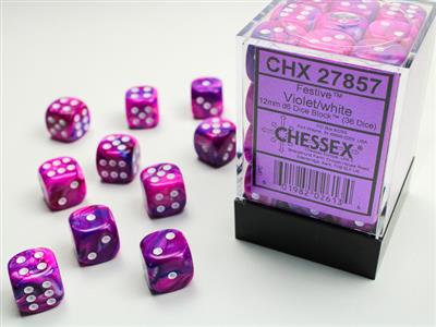 CHX27857 Festive Violet/White | Grognard Games