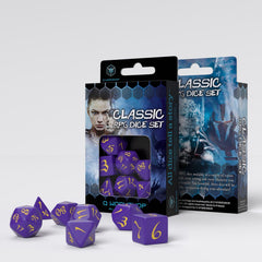 Classic RPG Dice Purple/Yellow | Grognard Games