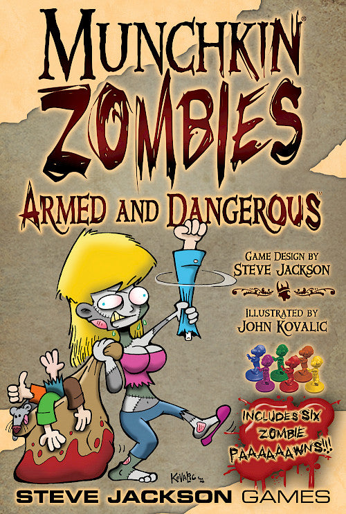 Munchkin Zombies: Armed and Dangerous | Grognard Games