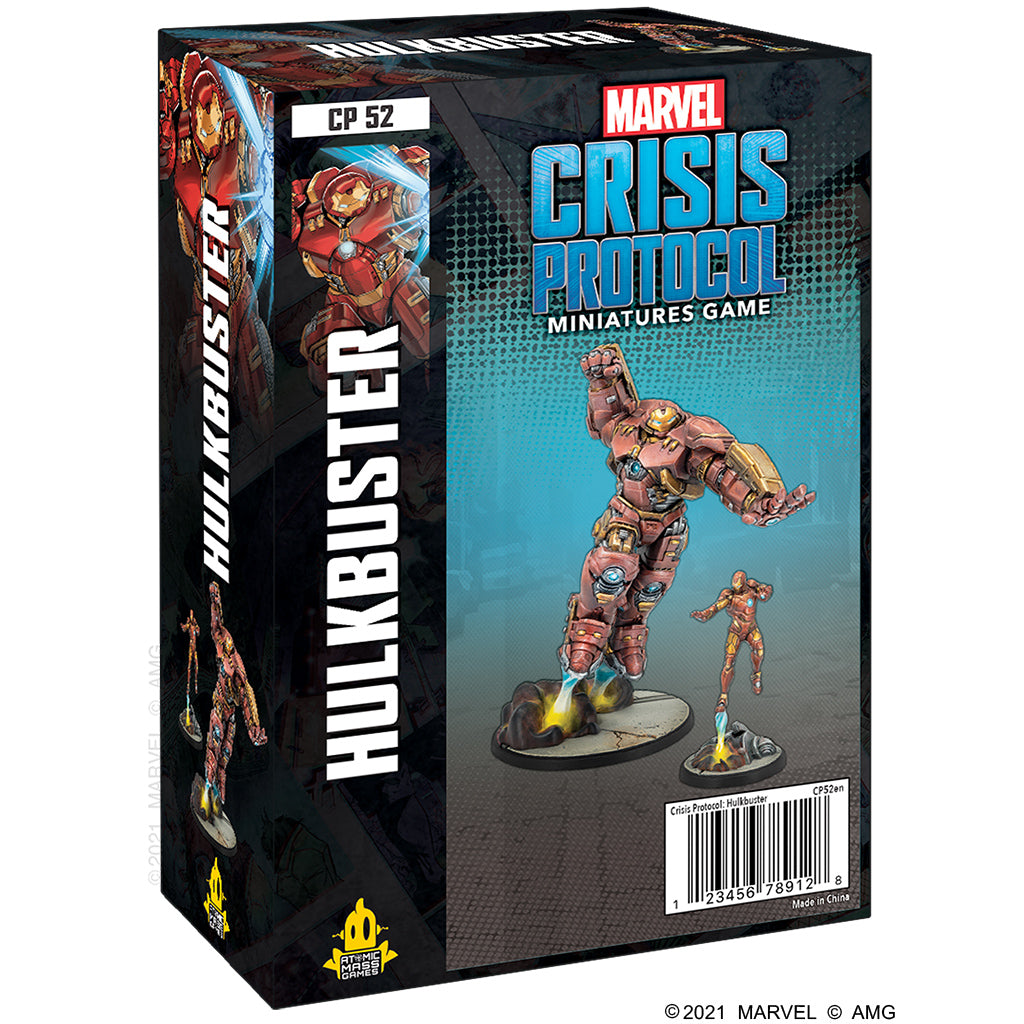 CP 52 Marvel Crisis Protocol: Hulkbuster | Grognard Games