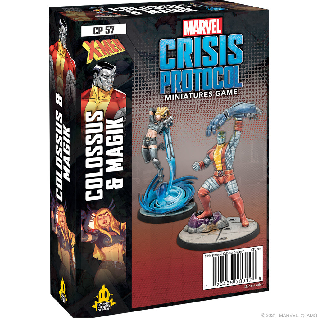 CP 57 Marvel Crisis Protocol: Colossus and Magik | Grognard Games