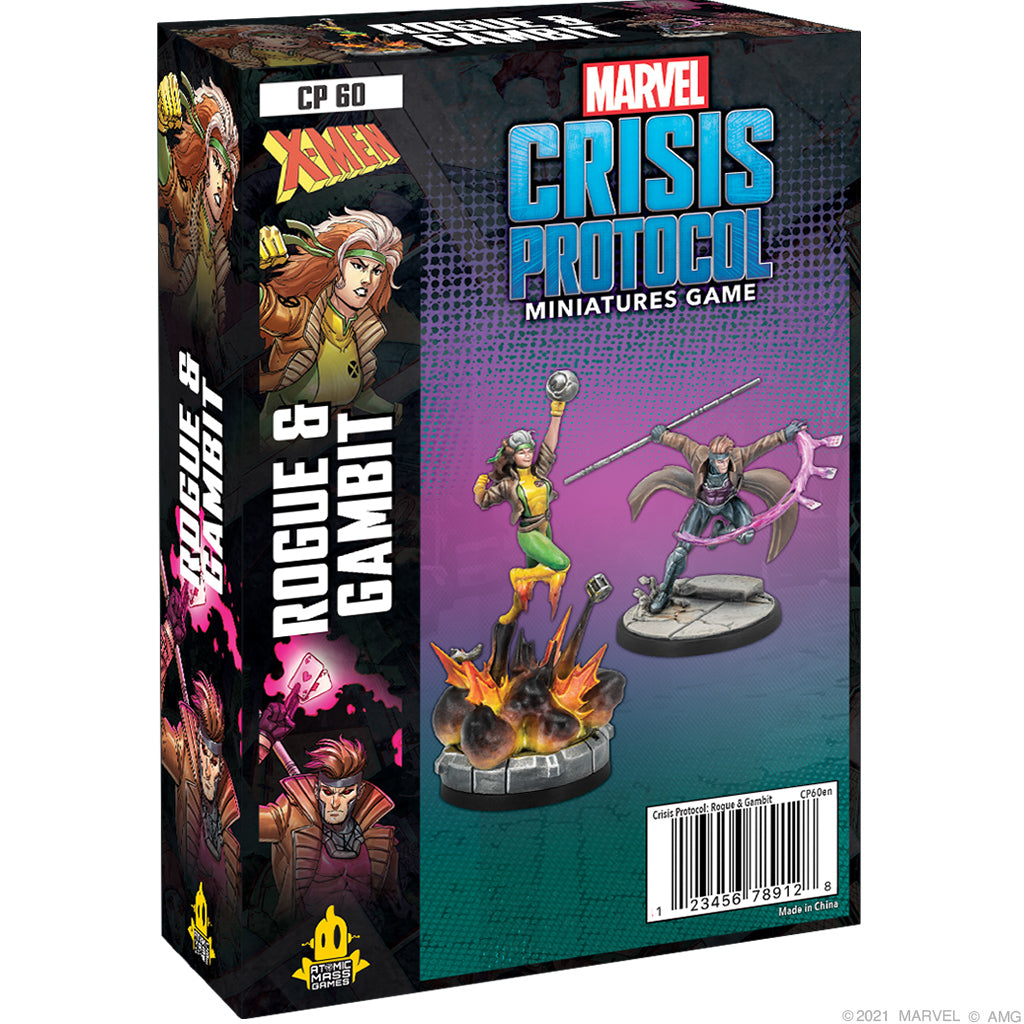 CP 60 Marvel Crisis Protocol: Rogue and Gambit | Grognard Games