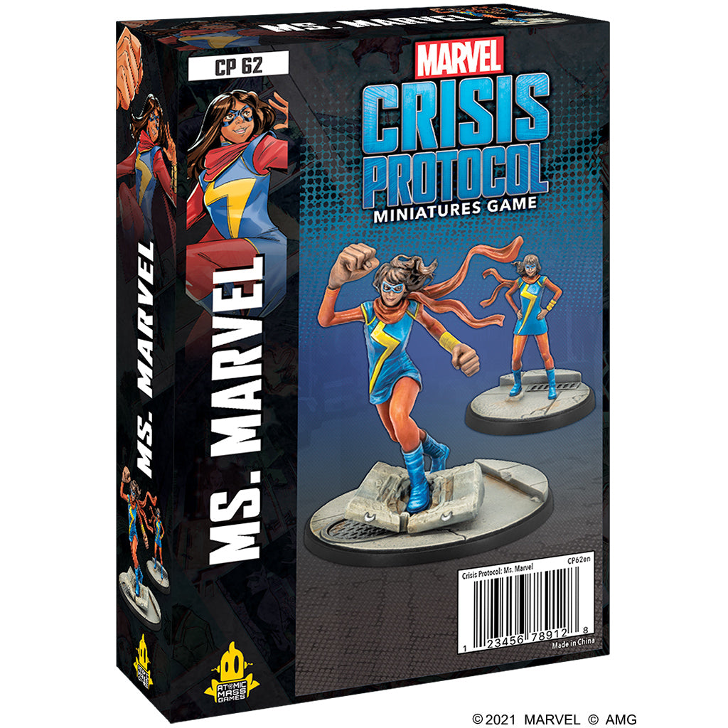 CP 62 Marvel Crisis Protocol: Ms. Marvel | Grognard Games