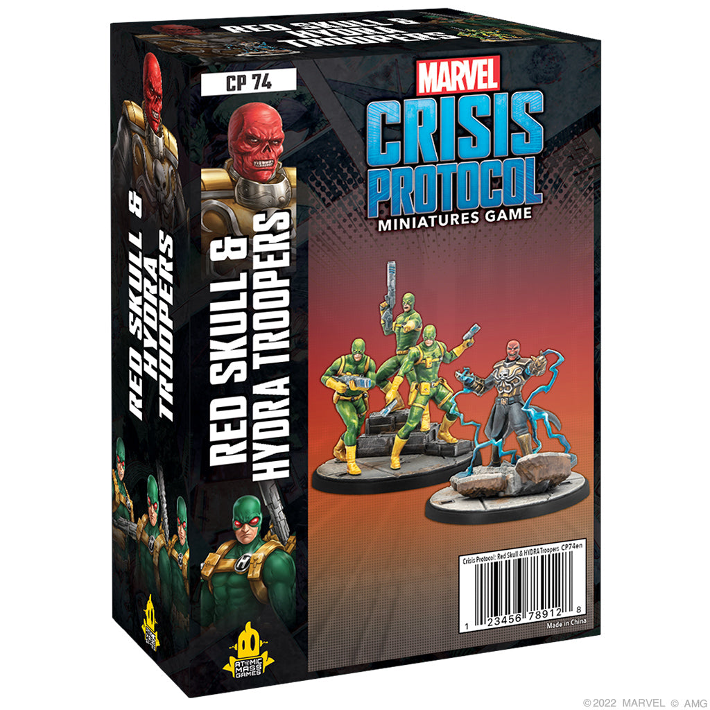 CP 74 Marvel Crisis Protocol: RED SKULL & HYDRA TROOPS | Grognard Games