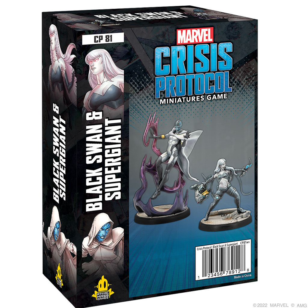 CP 81 Marvel Crisis Protocol: BLACK SWAN & SUPERGIANT | Grognard Games