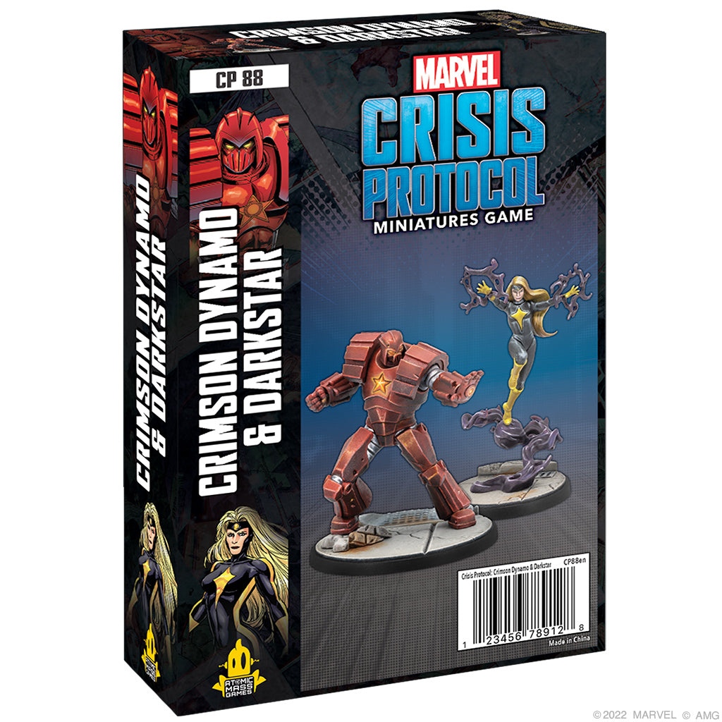 CP 88 Marvel Crisis Protocol: CRIMSON DYNAMO & DARK STAR | Grognard Games