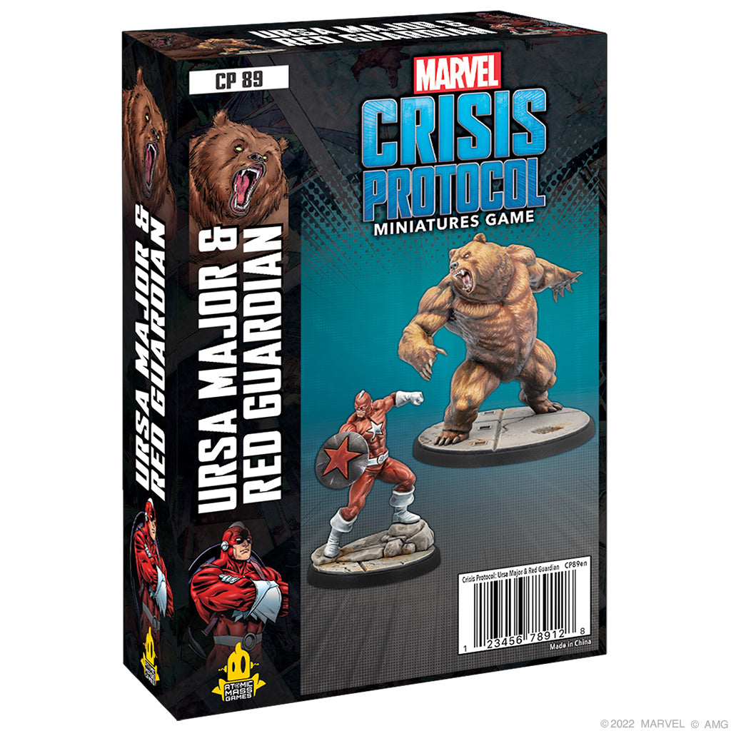 CP 89 Marvel Crisis Protocol: RED GUARDIAN & URSA MAJOR | Grognard Games