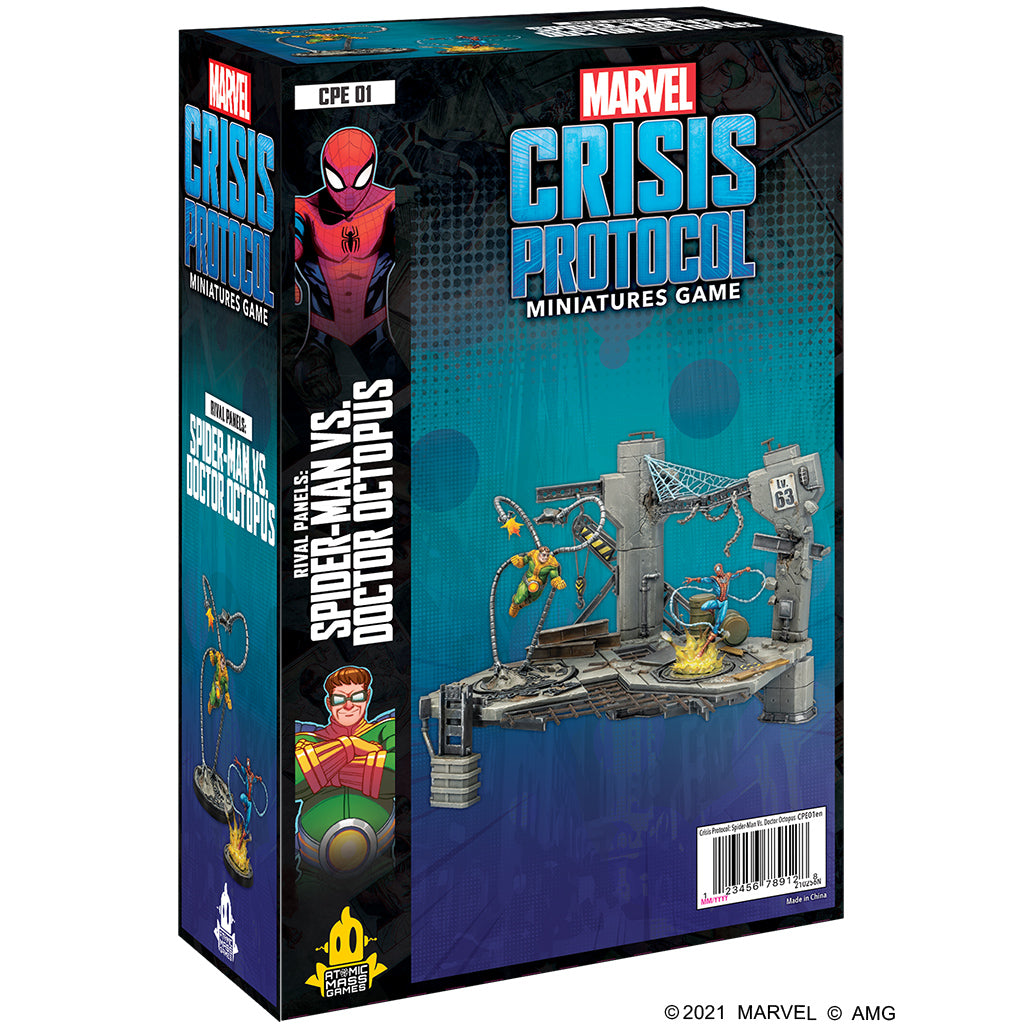 CPE 01 Marvel Crisis Protocol: Spider-Man vs Doctor Octopus | Grognard Games
