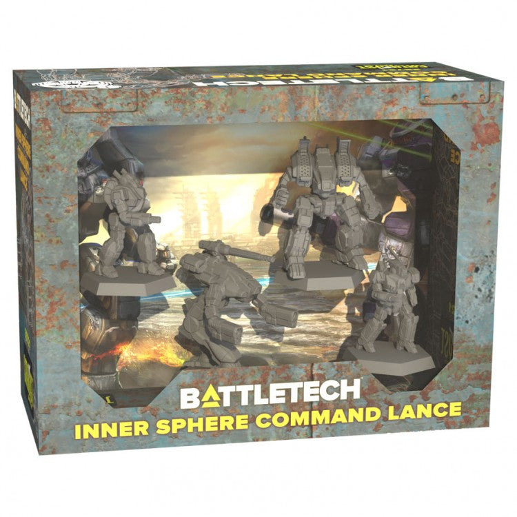 Battletech CAT35721 Inner Sphere Command Lance | Grognard Games