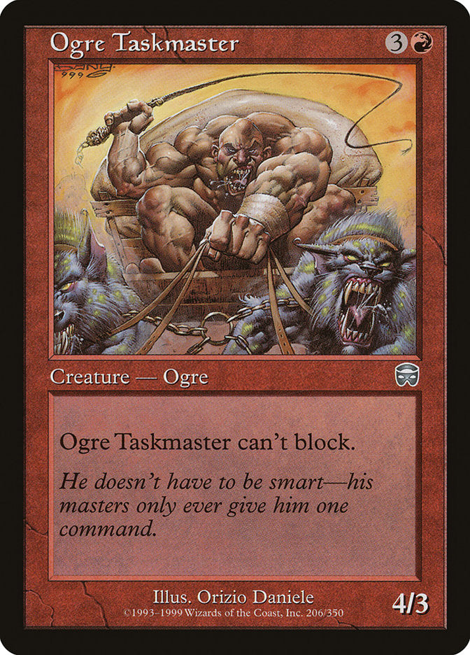 Ogre Taskmaster [Mercadian Masques] | Grognard Games