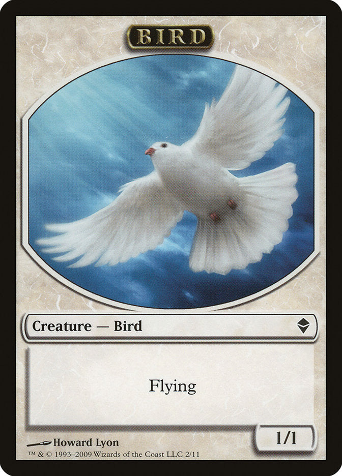 Bird [Zendikar Tokens] | Grognard Games