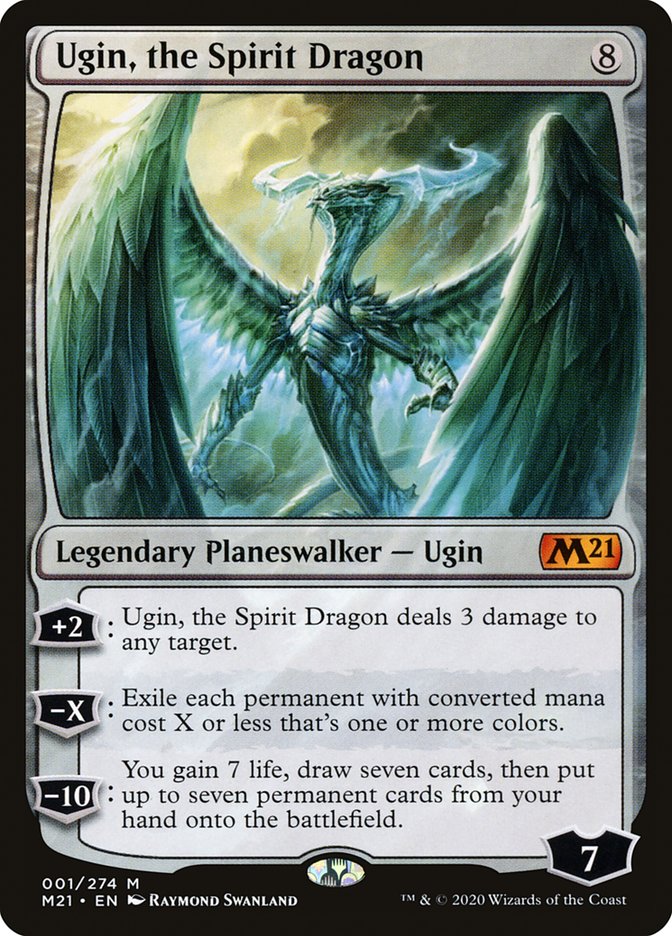 Ugin, the Spirit Dragon [Core Set 2021] | Grognard Games