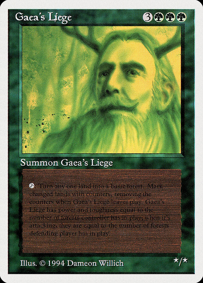 Gaea's Liege [Summer Magic / Edgar] | Grognard Games