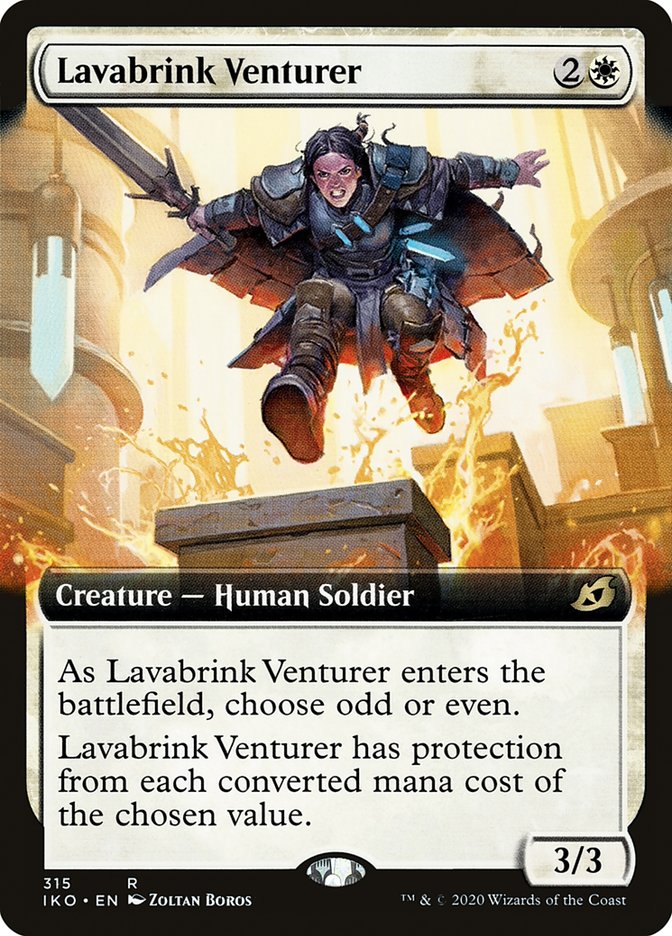 Lavabrink Venturer (Extended Art) [Ikoria: Lair of Behemoths] | Grognard Games