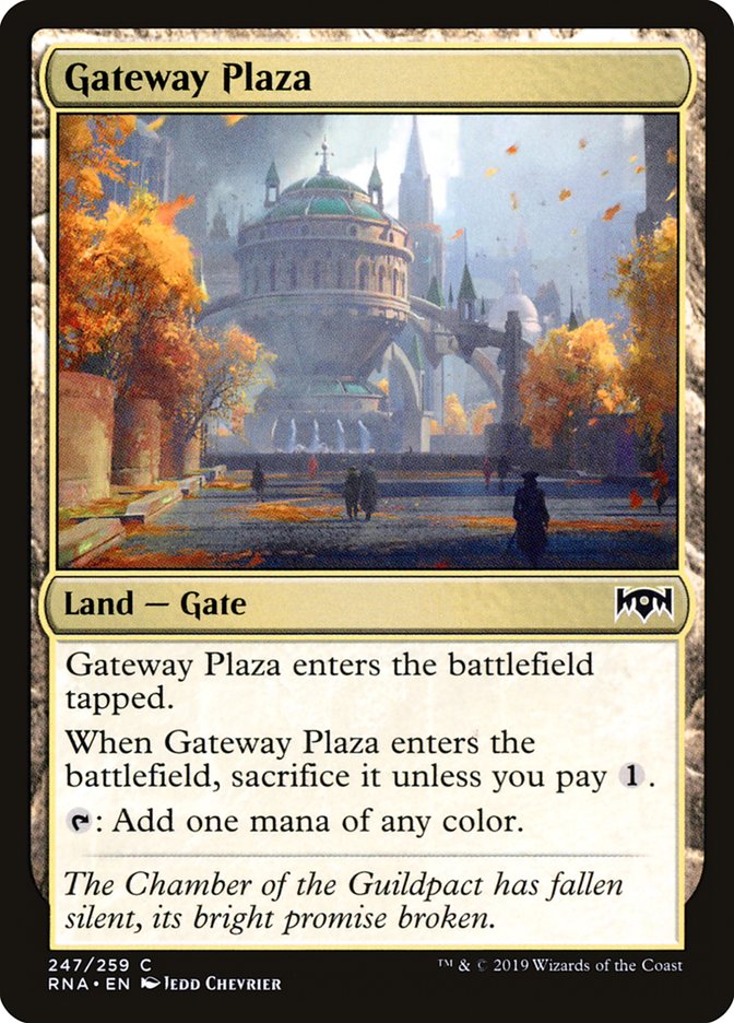 Gateway Plaza [Ravnica Allegiance] | Grognard Games