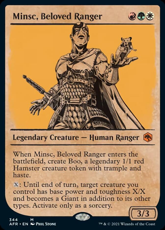 Minsc, Beloved Ranger (Showcase) [Dungeons & Dragons: Adventures in the Forgotten Realms] | Grognard Games