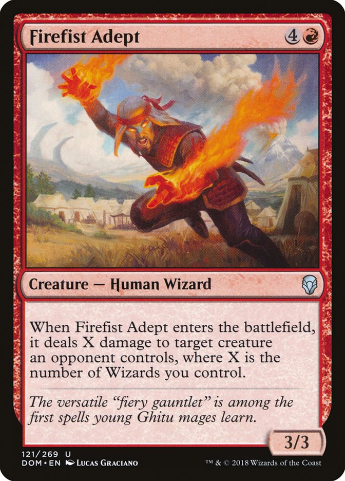 Firefist Adept [Dominaria] | Grognard Games