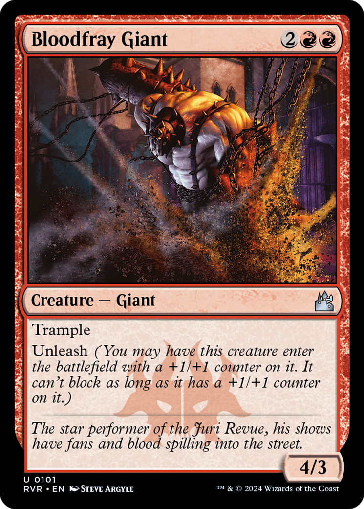 Bloodfray Giant [Ravnica Remastered] | Grognard Games