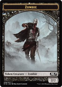 Zombie // Goblin Double-sided Token (Game Night) [Core Set 2019 Tokens] | Grognard Games