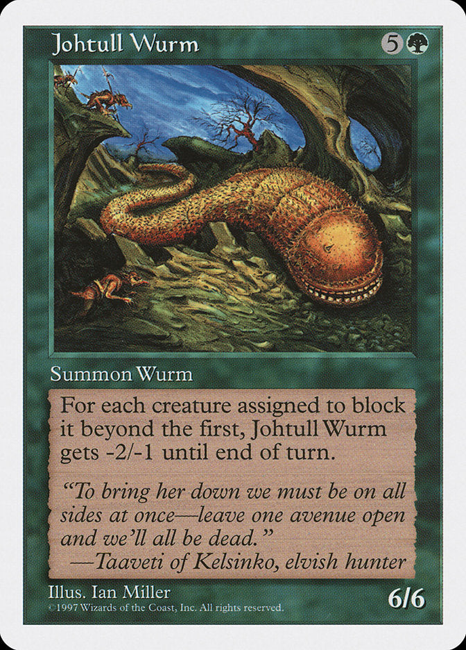 Johtull Wurm [Fifth Edition] | Grognard Games