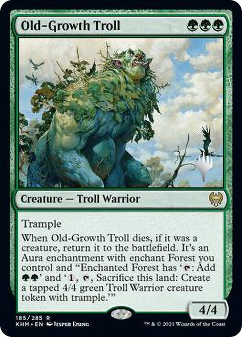 Old-Growth Troll [Kaldheim Promos] | Grognard Games