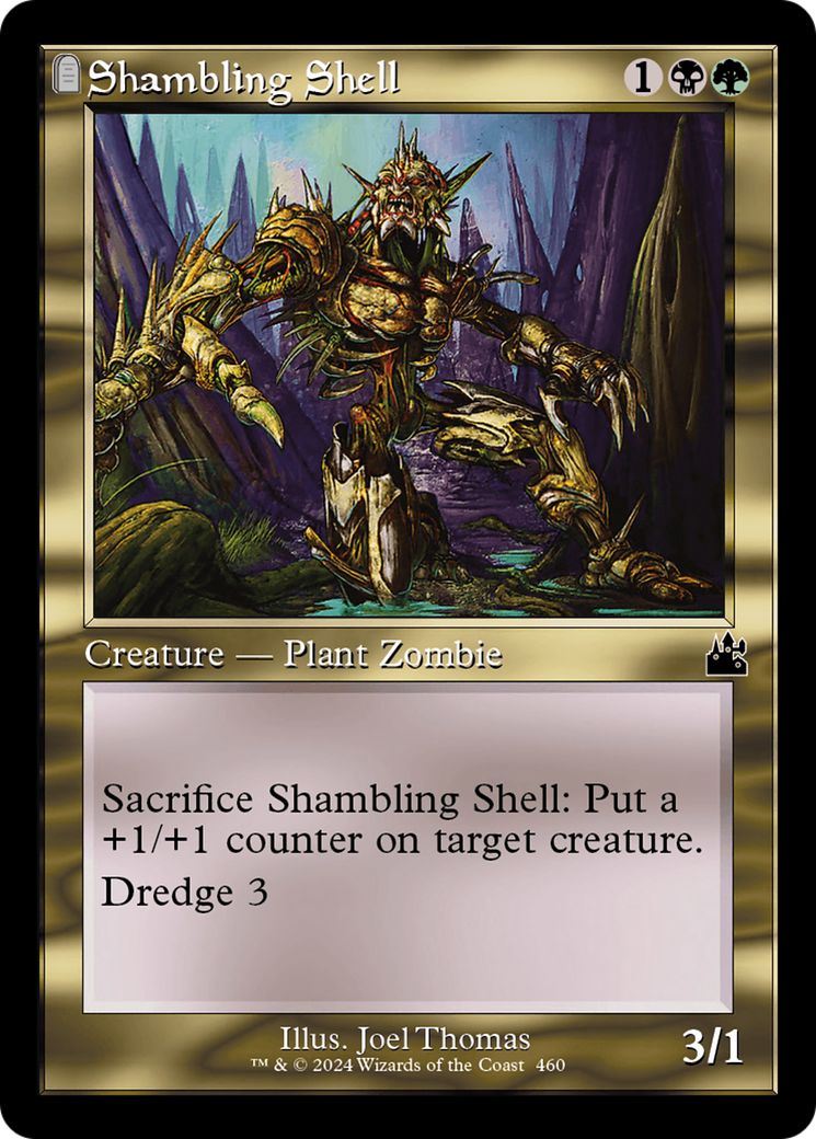 Shambling Shell (Retro Frame) [Ravnica Remastered] | Grognard Games