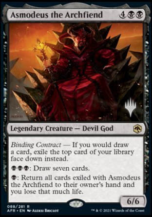 Asmodeus the Archfiend (Promo Pack) [Dungeons & Dragons: Adventures in the Forgotten Realms Promos] | Grognard Games