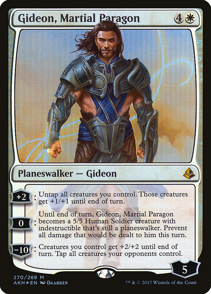 Gideon, Martial Paragon [Amonkhet] | Grognard Games